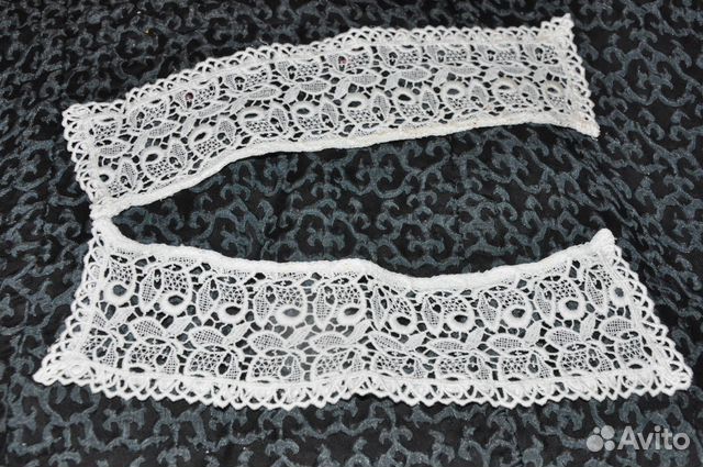 Накладные воротнички, ткани СССР