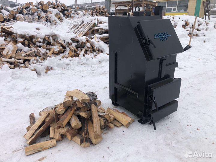 Твердотопливный котел длительного горения