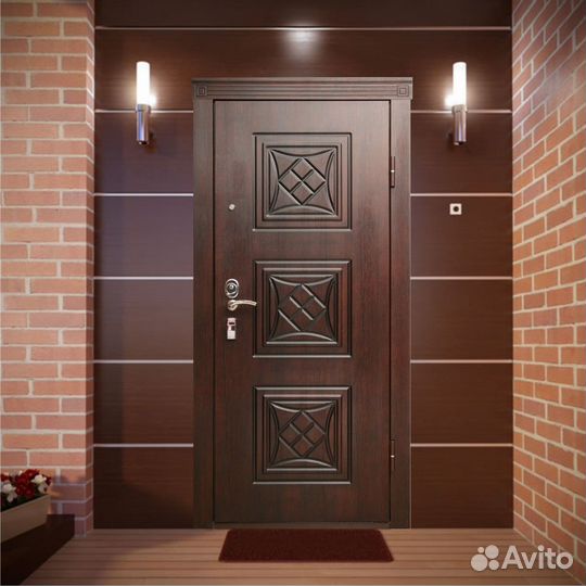 Двери входные с коробкой