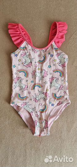 Купальник для девочки 104,116-122см