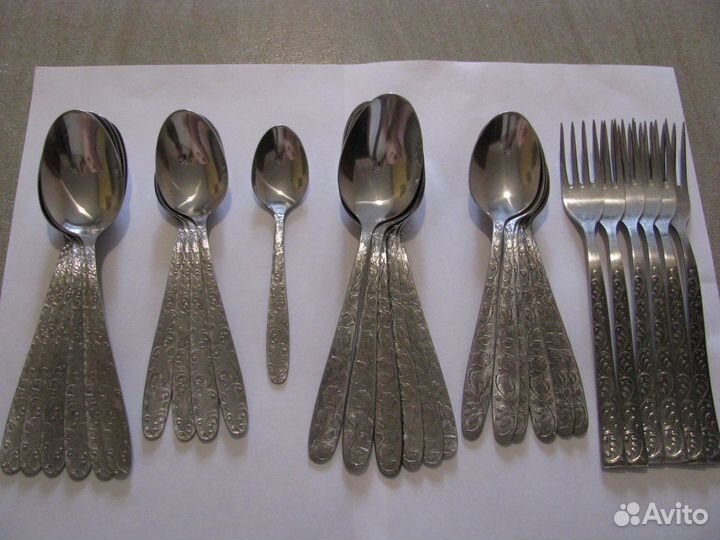 Ложки вилки нержавейка СССР