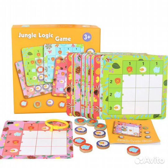 Развивающая игра судоку для детей