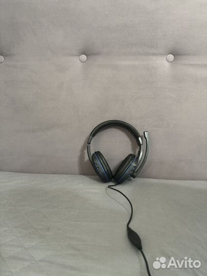 Наушники с микрофоном проводные