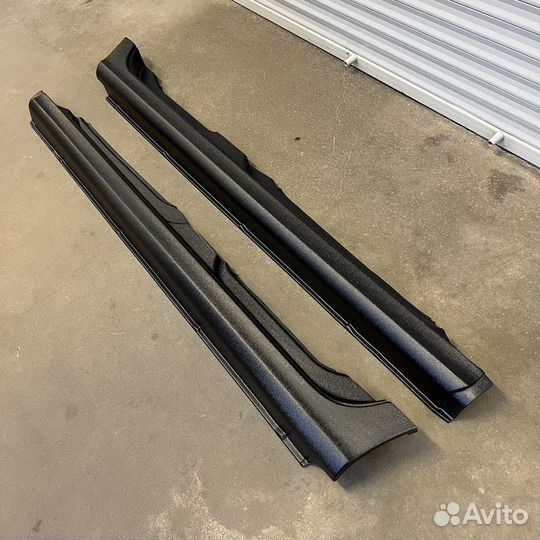 Накладки на пороги для Калина 1