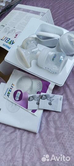Молокоотсос avent ручной