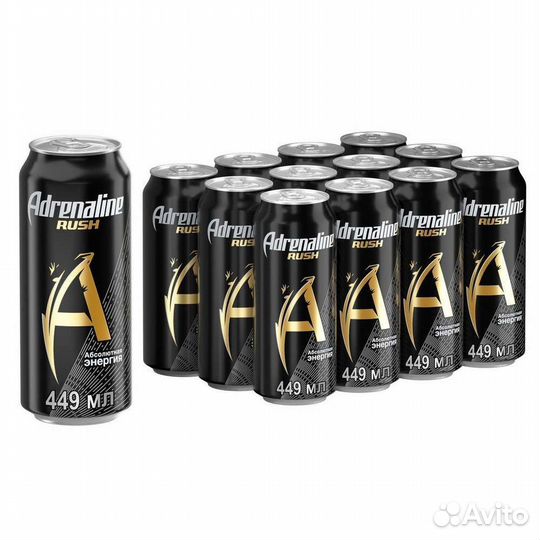 Энергетики Adrenaline rush