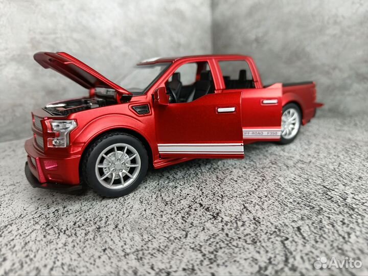 Машинка Металлическая Внедорожник Ford F350