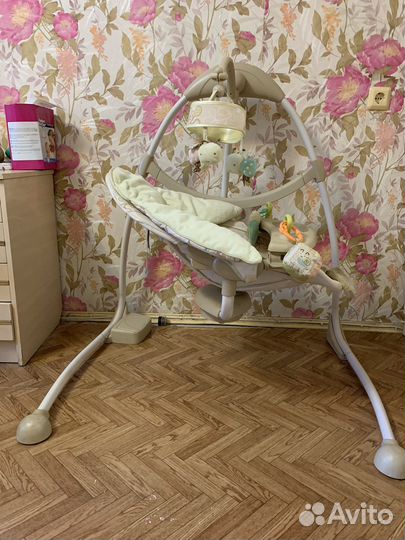 Детские электронные качели