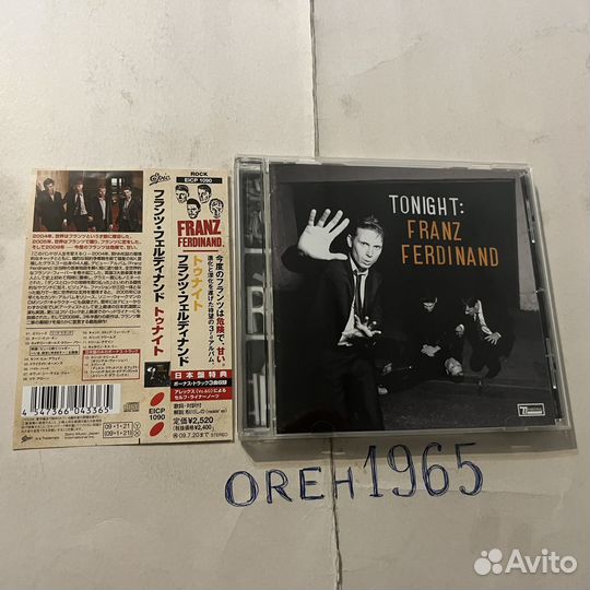 Franz Ferdinand – Tonight: Franz Ferdinand. CD,JAP