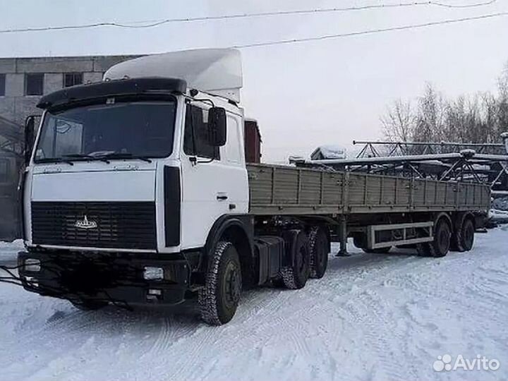 Грузоперевозки. Перевозка полуприцепом
