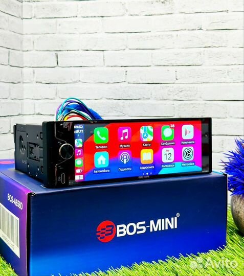 Магнитола 2+32 Gb BOS-mini BOS-A658D carplay+DSP