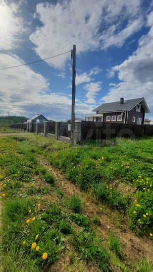 Коттедж 136 м² на участке 15 сот.