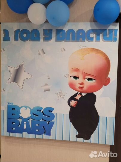 Баннер на день рождения