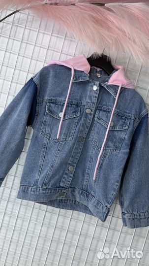 Джинсовая куртка для девочки