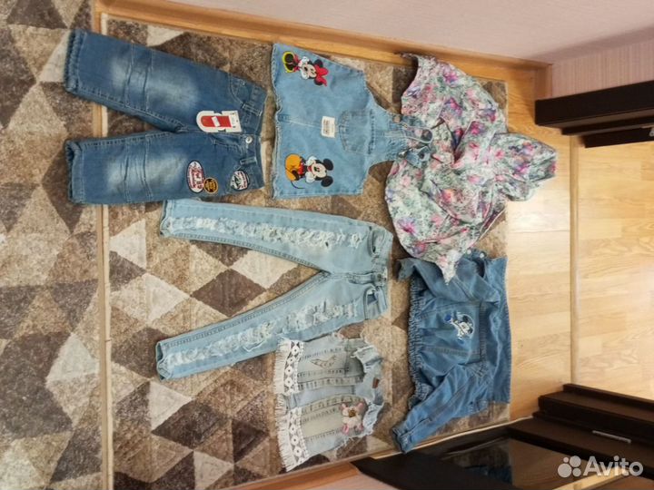 Детские вещи на девочку 86-104