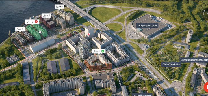 2-к. квартира, 79,6 м², 3/7 эт.