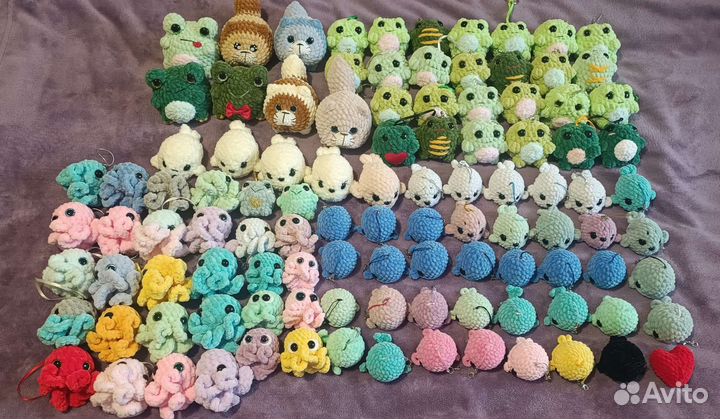 Мягкие игрушки вязаные