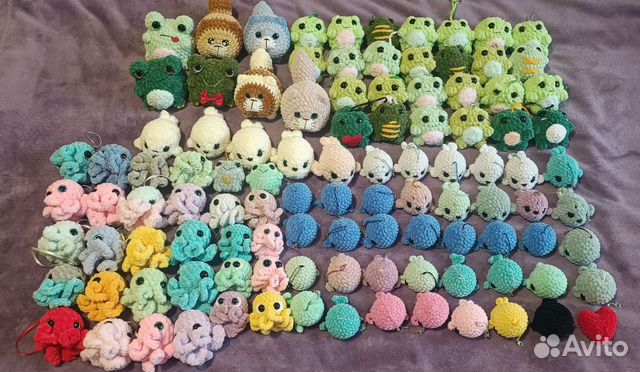 Мягкие игрушки вязаные