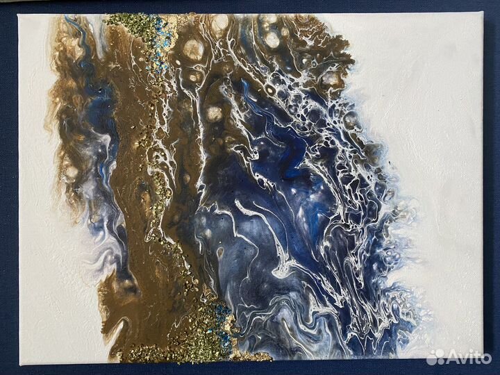 Картина акрилом на холсте