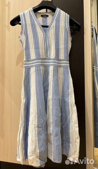 Платье вязаное