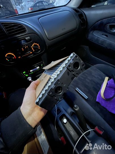 Радиатор отопителя mitsubisi lancer/colt/nissan