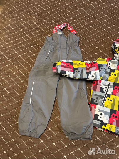 Комплект с полукомбинезоном зимний, lenne, 110