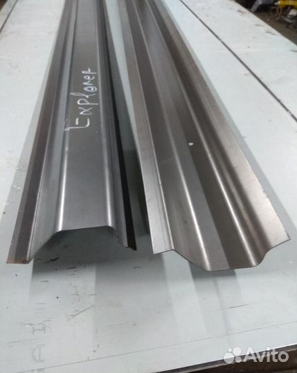 Кузовные пороги полный профиль на авто