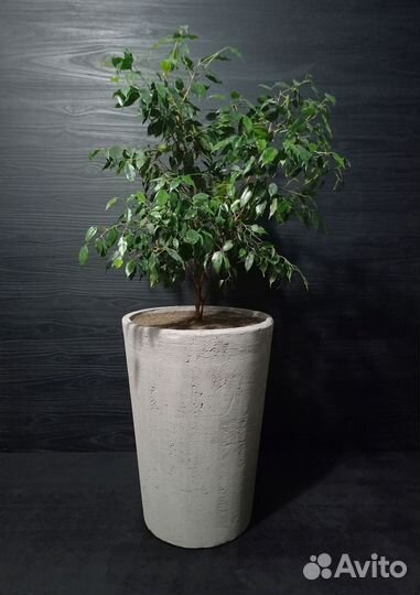 Вазоны, Горшки, Кашпо под заказ из бетона арт 124