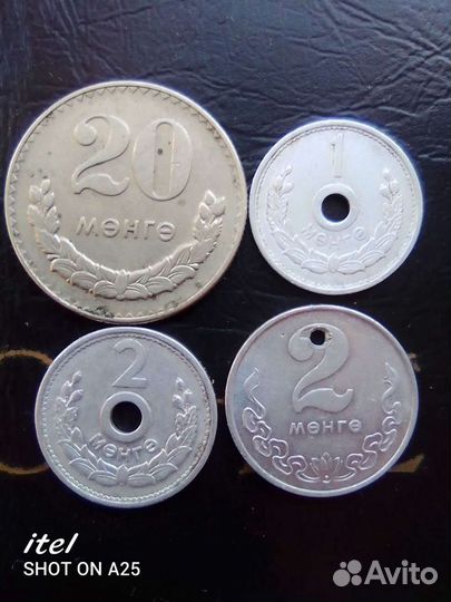 Монеты Монголии