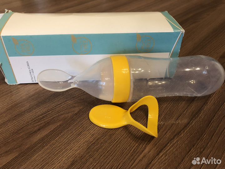 Бутылочка-ложечка для прикорма