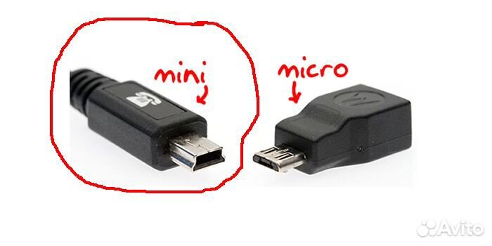 Переходник-адаптер Mini USB - USB