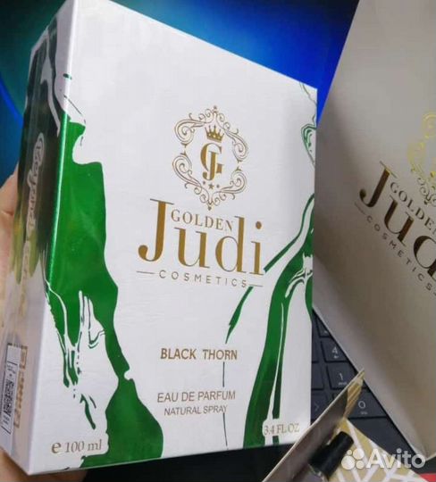 Оригинал парфюм golden judi black Thorn