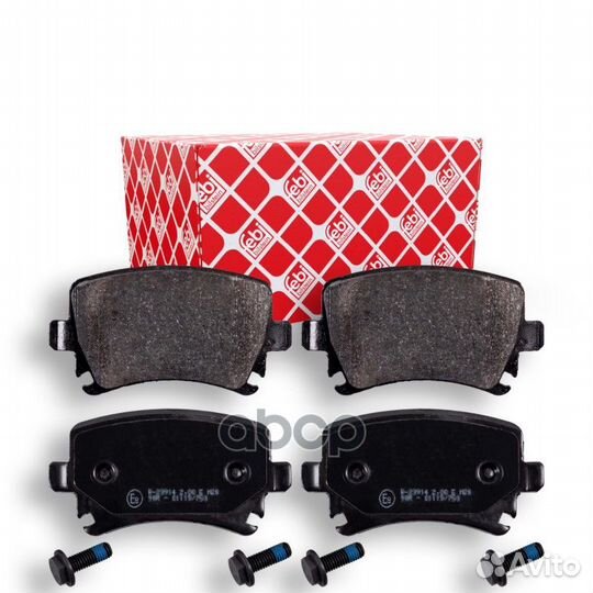 Колодки тормозные дисковые 16540 Febi