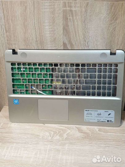 Нижняя часть корпуса asus D541S б/у