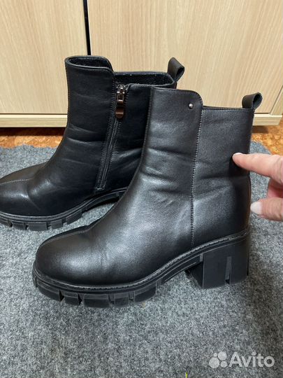 Полусапоги натуральная кожа