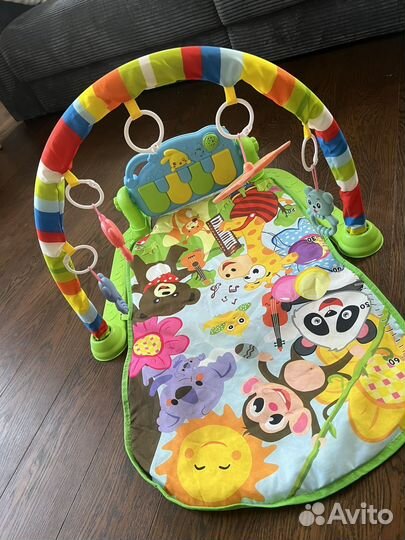 Развивающий коврик с пианино