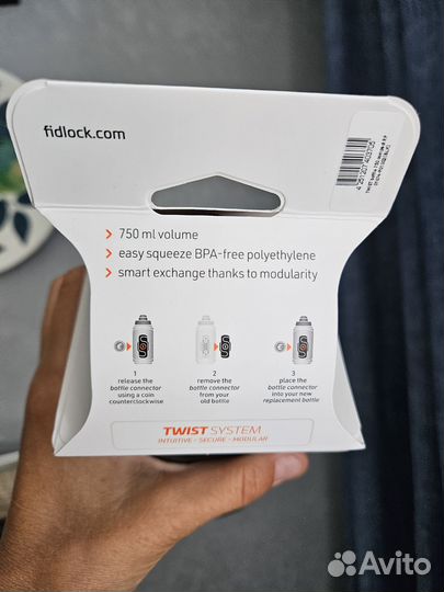 Fidlock Велосипедная фляга Twist Compact 750ml