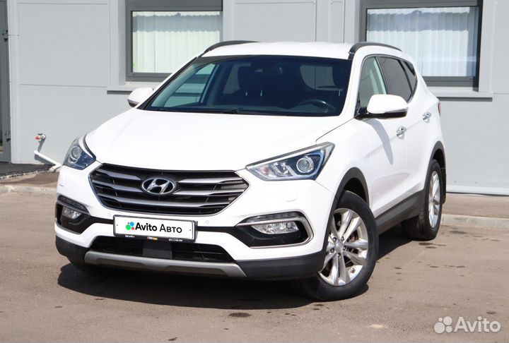 Hyundai Santa Fe 2.2 AT, 2017, 108 191 км