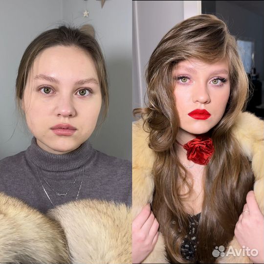 Макияж, прическа, свадебный образ