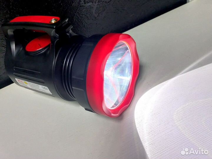 Мощный фонарь-прожектор для кемпинга 5500mAh