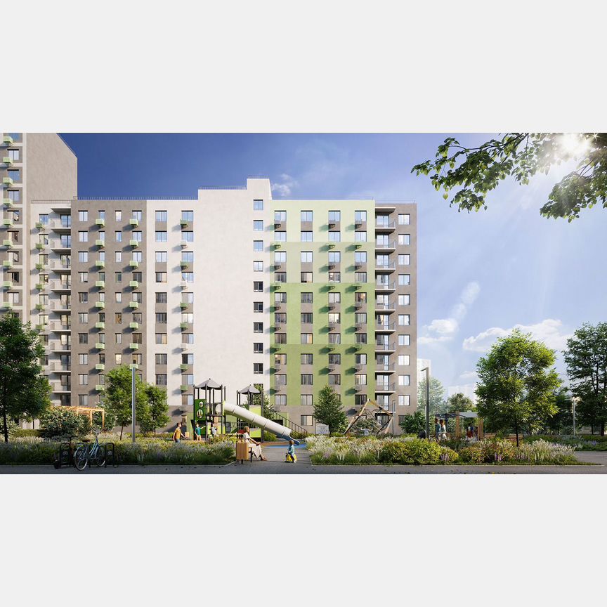 1-к. квартира, 33 м², 1/14 эт.