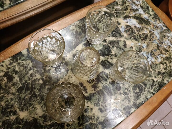 Стеклянная посуда времен СССР