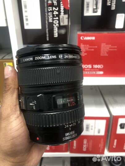 Canon ef 24-105mm f/4l is usm бу (id 1239805)