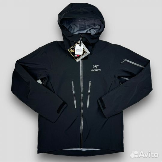 Ветровка Arcteryx Alpha SV черная (M-XXL)