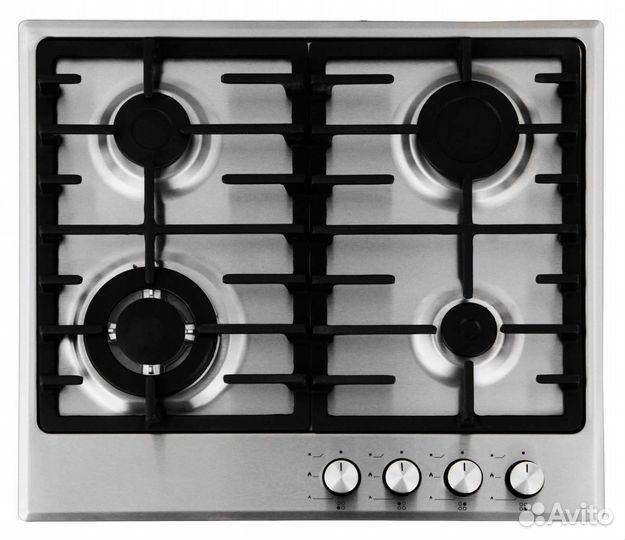 Поверхность газовая Novex ND6021H нержавеющая стал