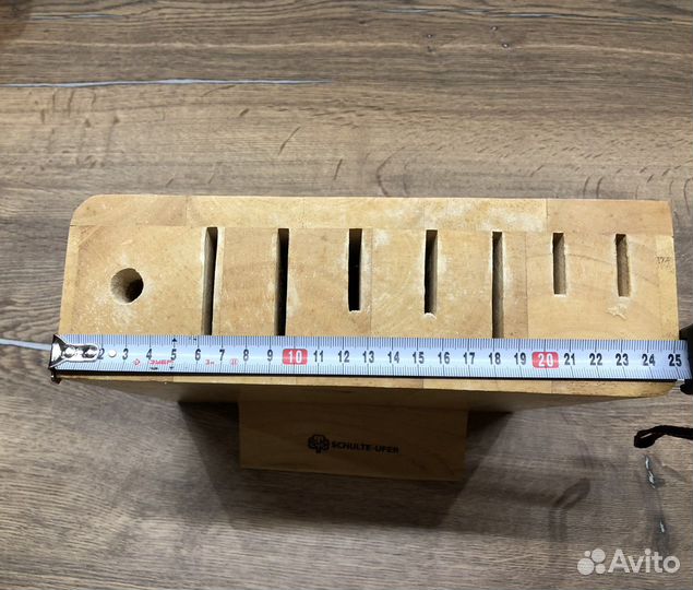 Подставка для ножей деревянная