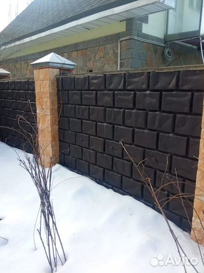 Цокольные фасадные панели 