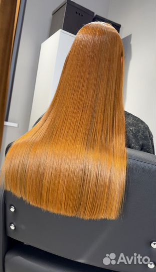 Кератиновое выпрямление, ботокс волос