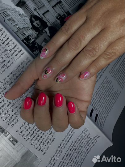 Маникюр, педикюр, наращивание ногтей