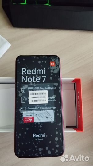 Xiaomi Redmi Note 7 4 128gb RED
